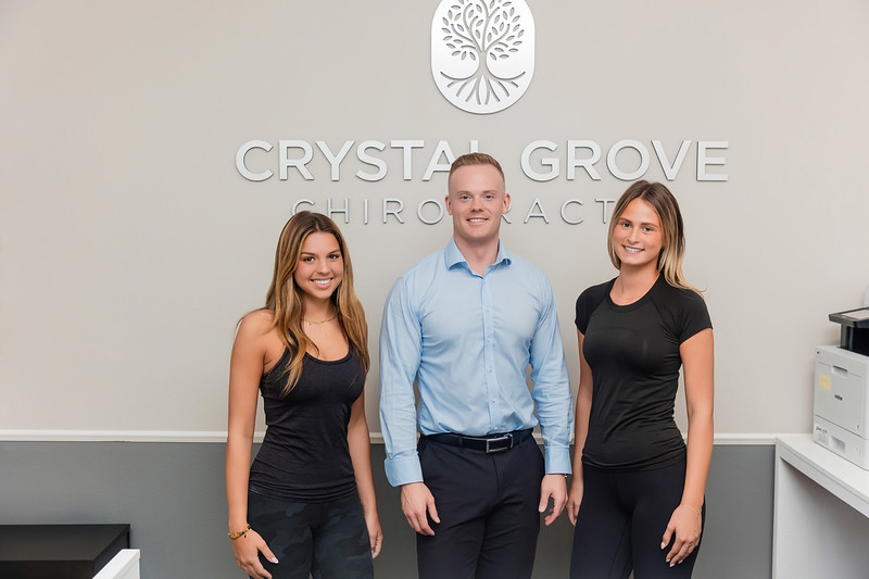 Dr. Jacob Henricksen together with two female patient